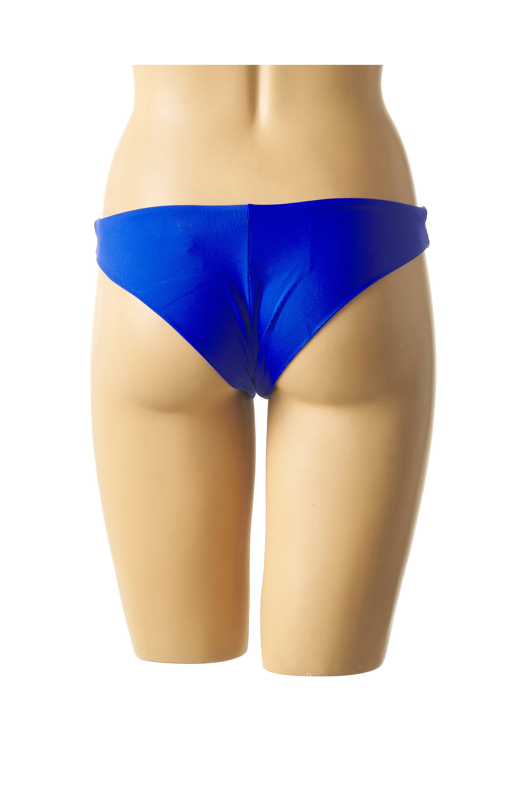 Maudymosi kelnaitės satino efektas kelnaitės mėlyna MON PETIT BIKINI moteris