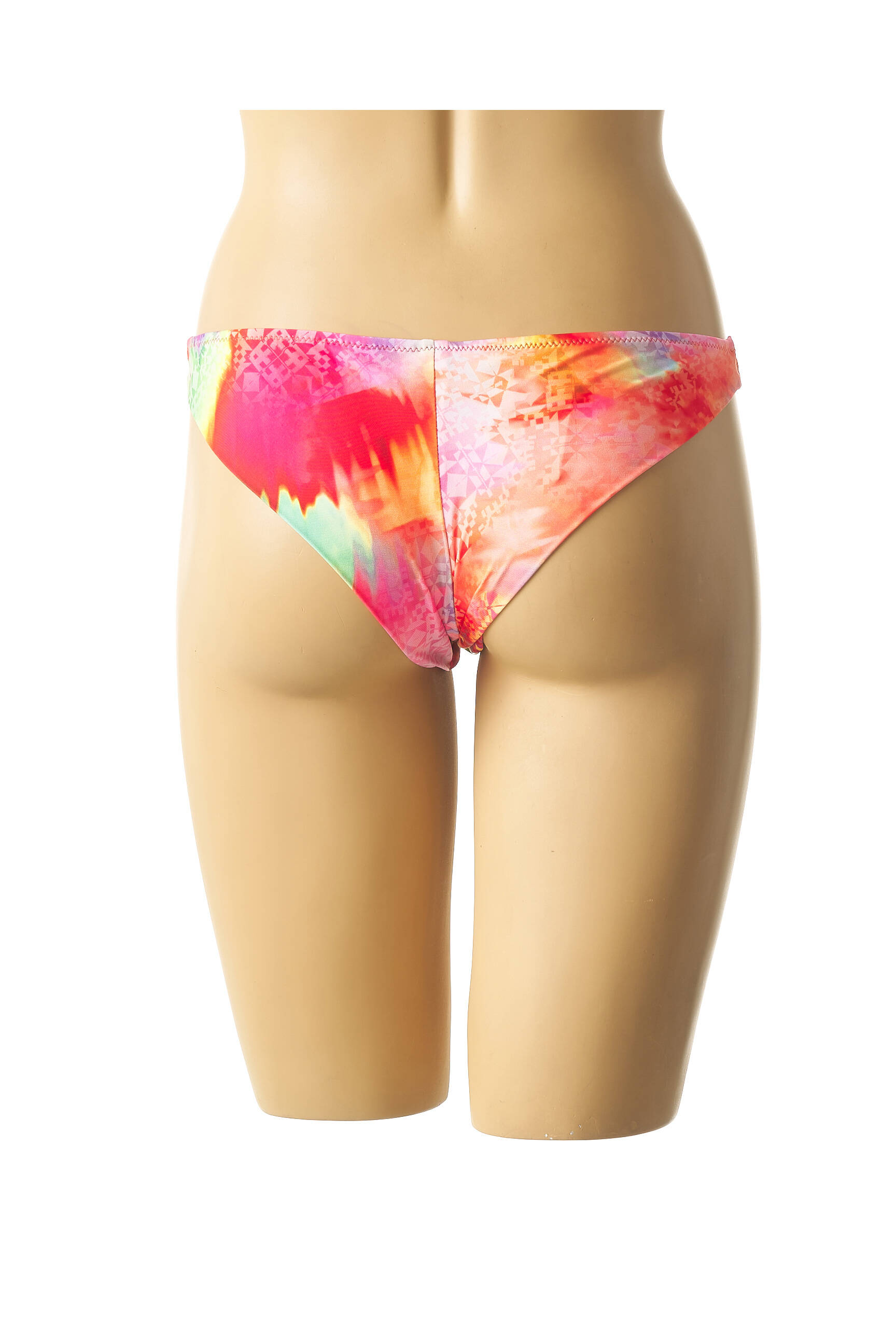Maudymosi kelnaitės fantazijos raštas kelnaitės oranžinė MON PETIT BIKINI moteris