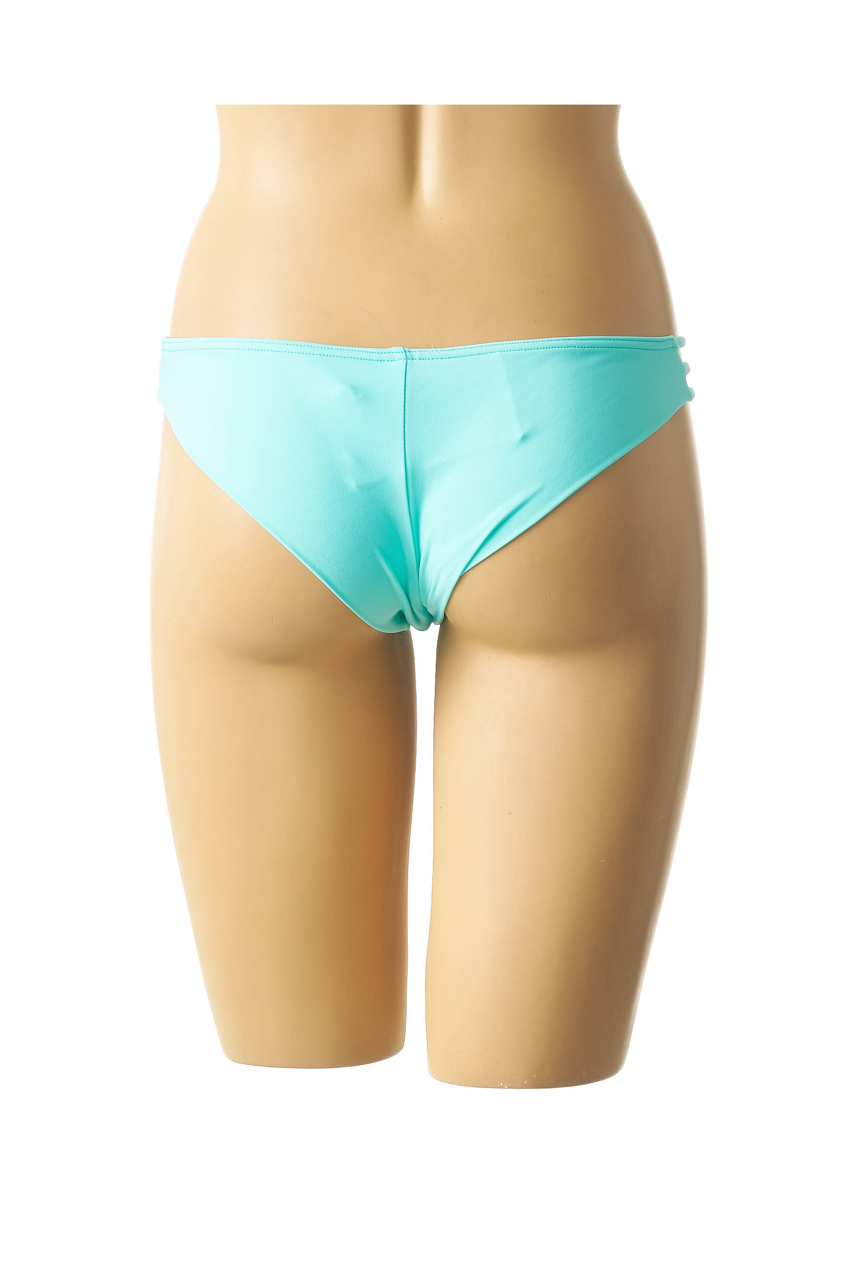 Maudymosi kelnaitės satino efektas kelnaitės mėlyna MON PETIT BIKINI moteris