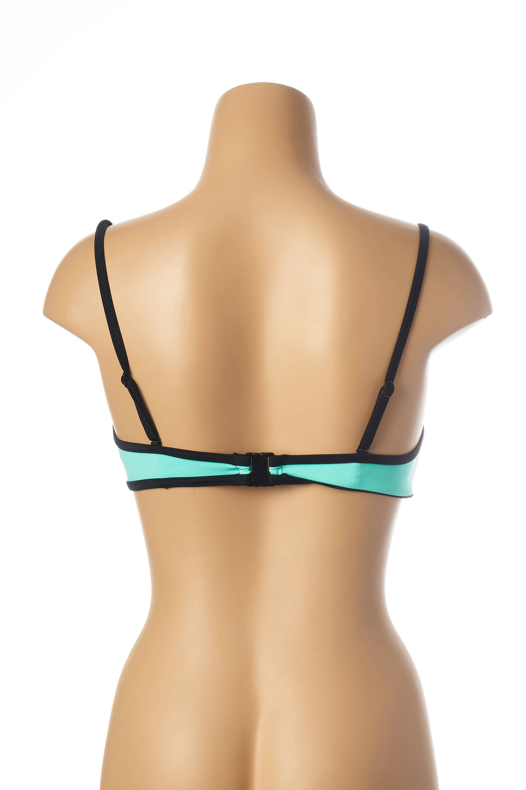 Maudymosi viršūnė tamprumas push-up liemenėlė su aukštu palaikymu žalias MON PETIT BIKINI moteris