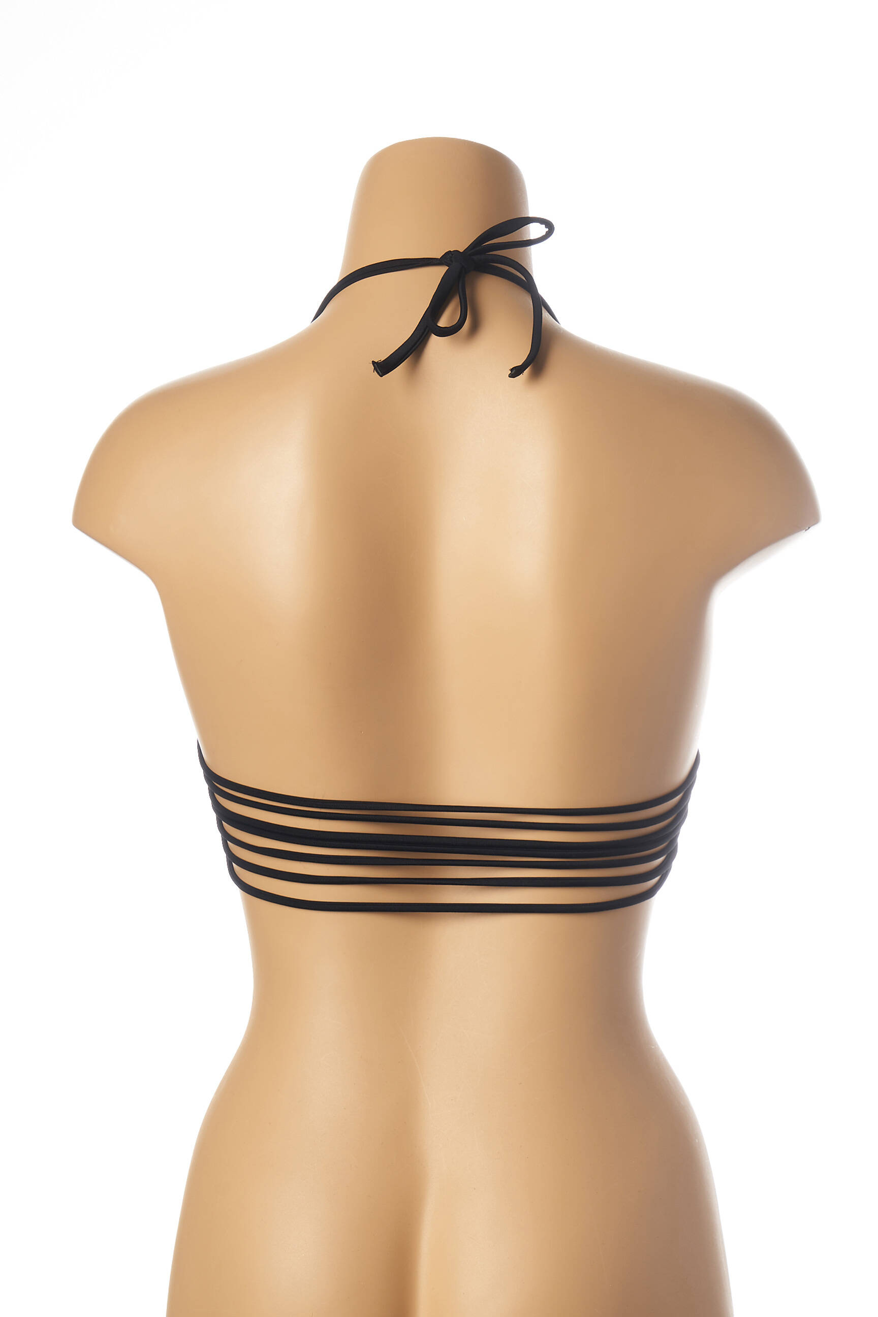 Maudymosi viršūnė tamprumas viršutinė juostelė mėlyna MON PETIT BIKINI moteris