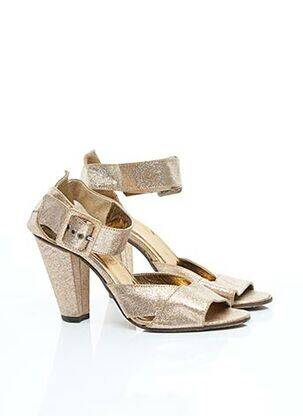 Sandalai/nu pėdos užsegimas kilpa(s) kulnas nuo 7 iki 9 cm rožinė QUELQUES SHOES DE PLUS moteris