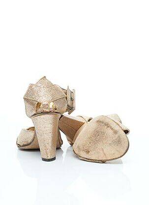 Sandalai/nu pėdos užsegimas kilpa(s) kulnas nuo 7 iki 9 cm rožinė QUELQUES SHOES DE PLUS moteris