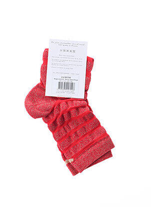 Kojinės tamprumas raudona MY LOVELY SOCKS moteris