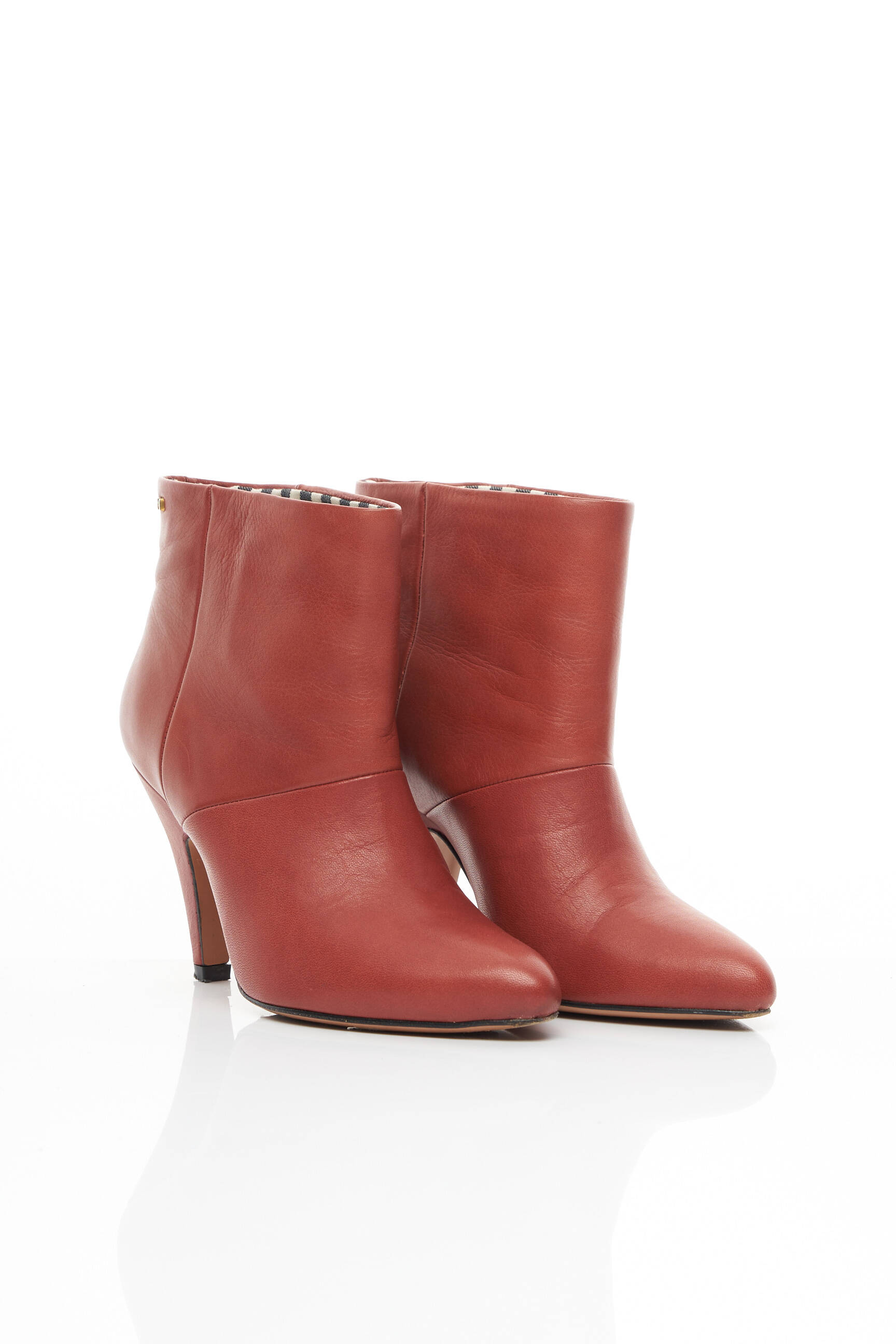 Batai/botai lygus medžiaga kulnas nuo 7 iki 9 cm rudas MISSONI moteris