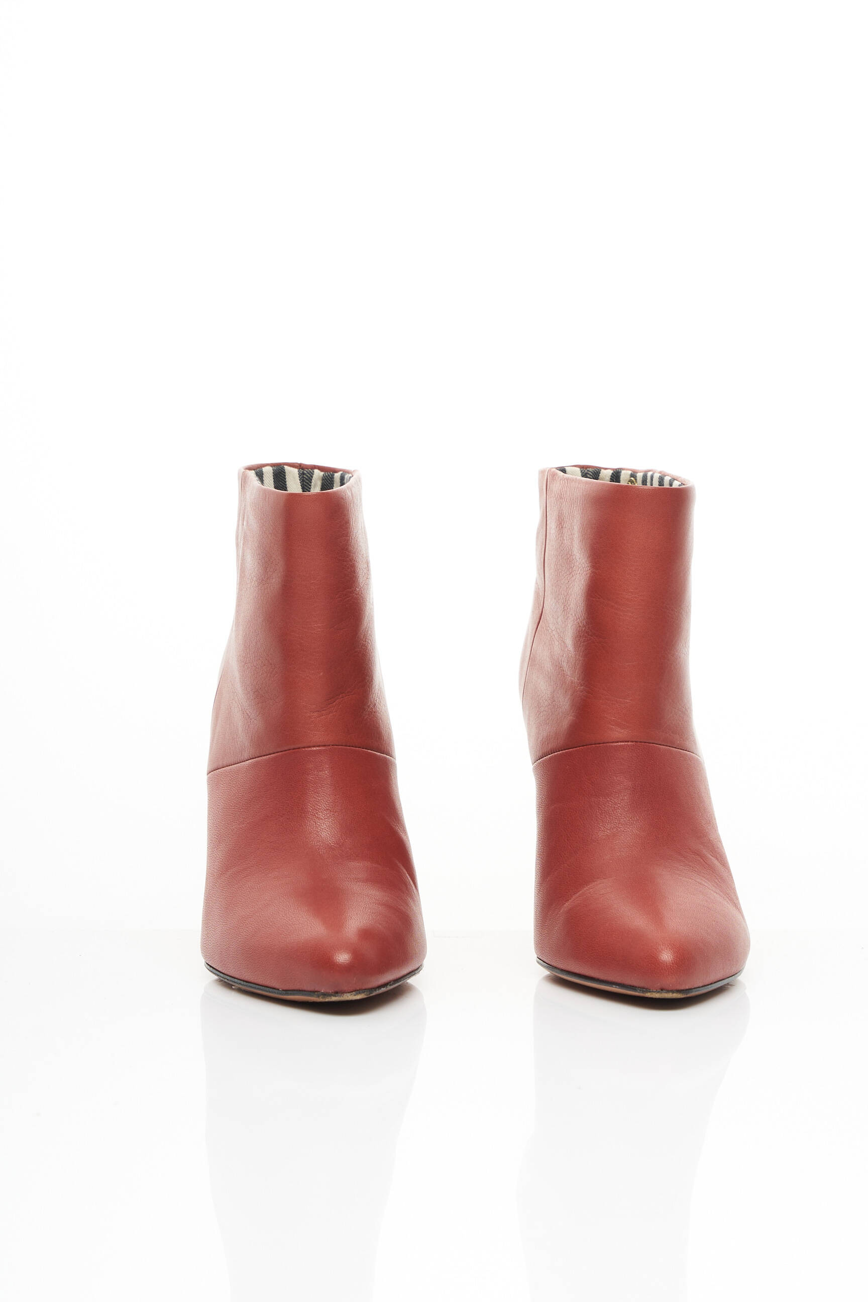 Batai/botai lygus medžiaga kulnas nuo 7 iki 9 cm rudas MISSONI moteris