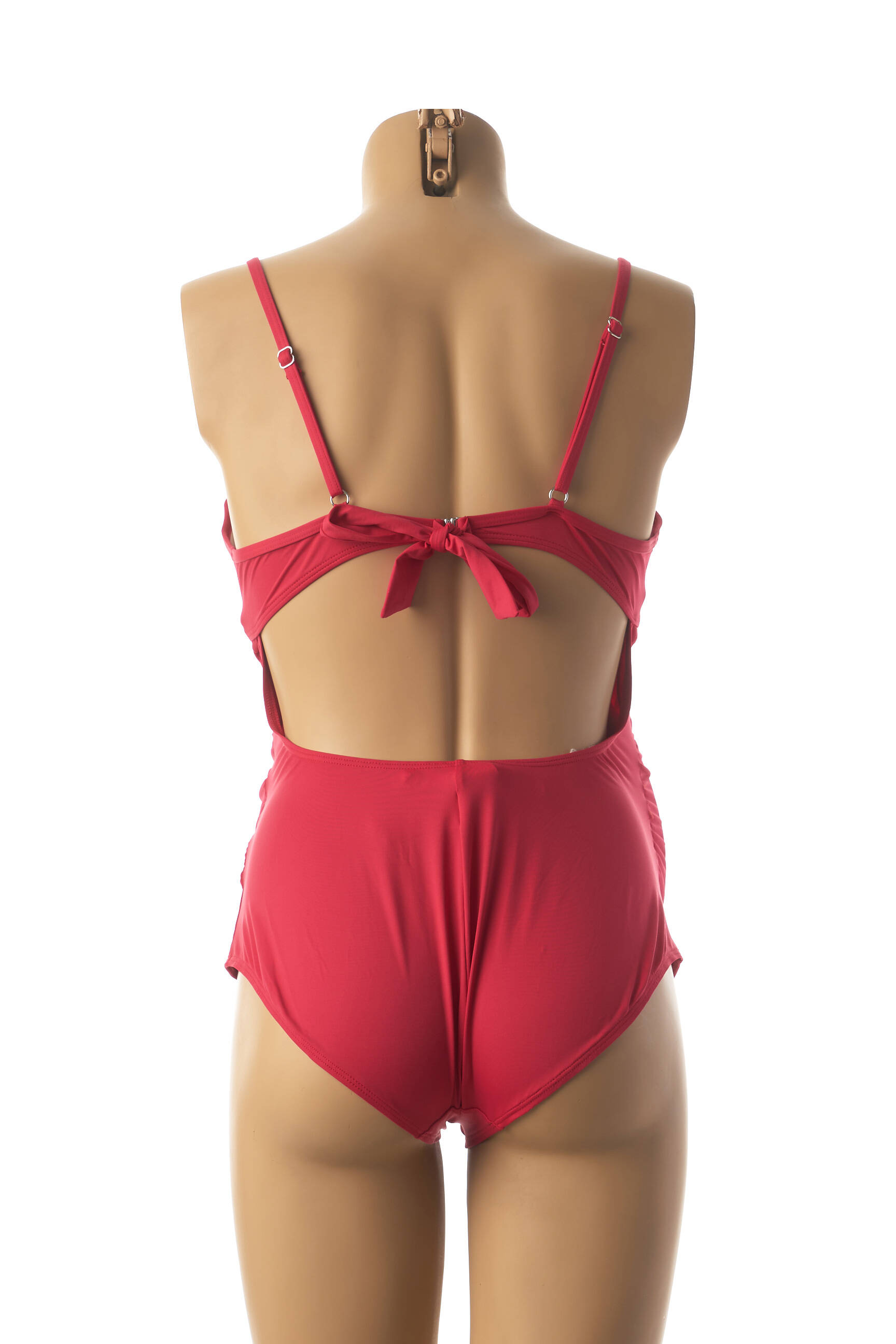 Nėštumo maudymosi kostiumas jersey audinys raudona CACHE COEUR moteris