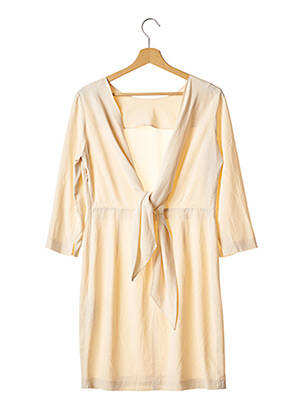 Pusilgių suknelė 3/4 rankovės 3/4 rankovės bežinis MASSIMO DUTTI moteris