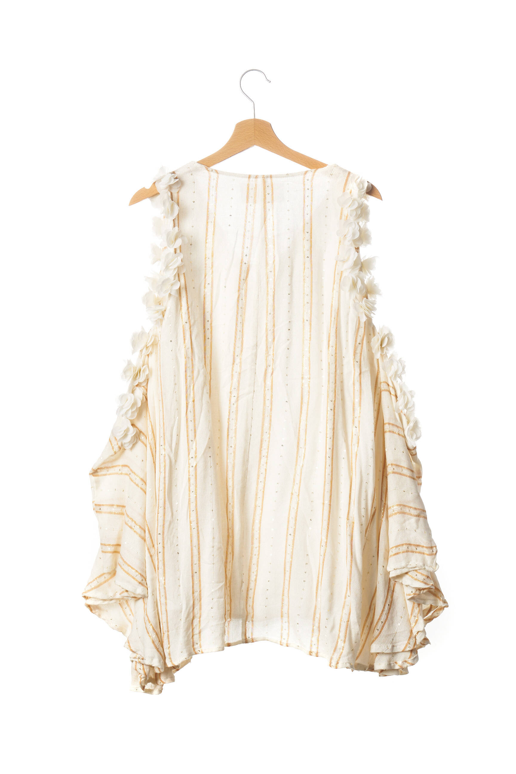 Pusilgių suknelė sklandi forma bežinis SUNDRESS moteris