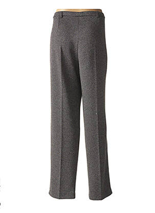Pantalon tiesi kirpimas aukšta talija pilka GUY DUBOUIS moteris