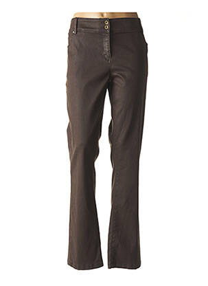 Pantalon dengtas audinys normala dydis rudas MERI & ESCA moteris