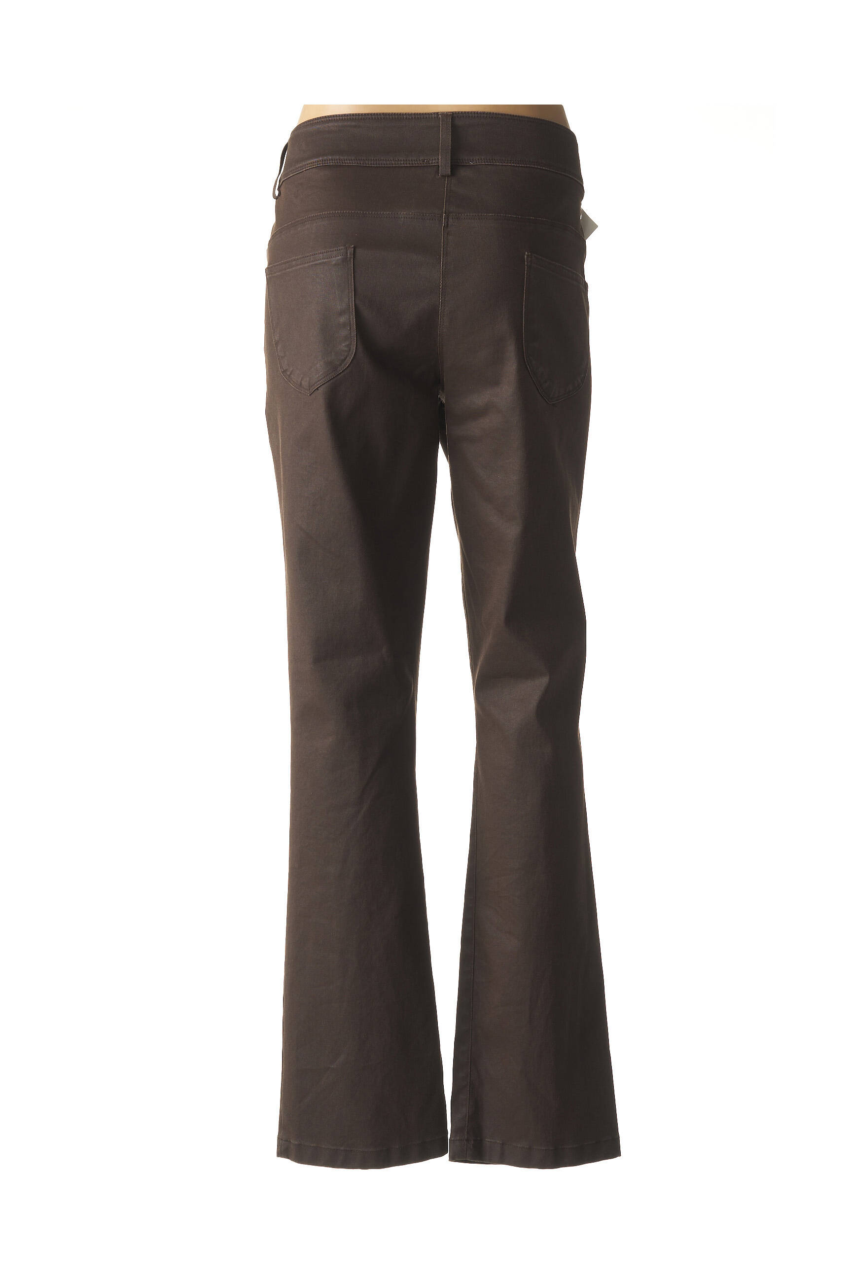 Pantalon tiesi kirpimas normala dydis rudas MERI & ESCA moteris