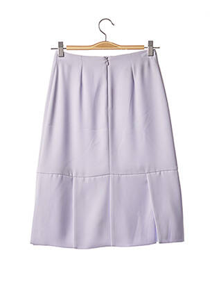 Pusilgis sijonas tiesi kirpimas violetinis TF ATELIER moteris