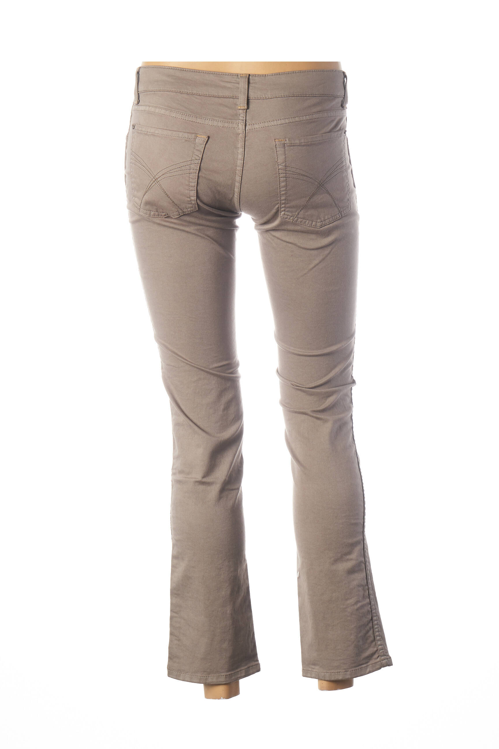 Bootcut džinsai denimo pasirinkimas maža dydžio pilka TEENFLO moteris