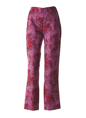 Pantalon tiesi kirpimas rožinė LES SOLEILS D'ARLES moteris