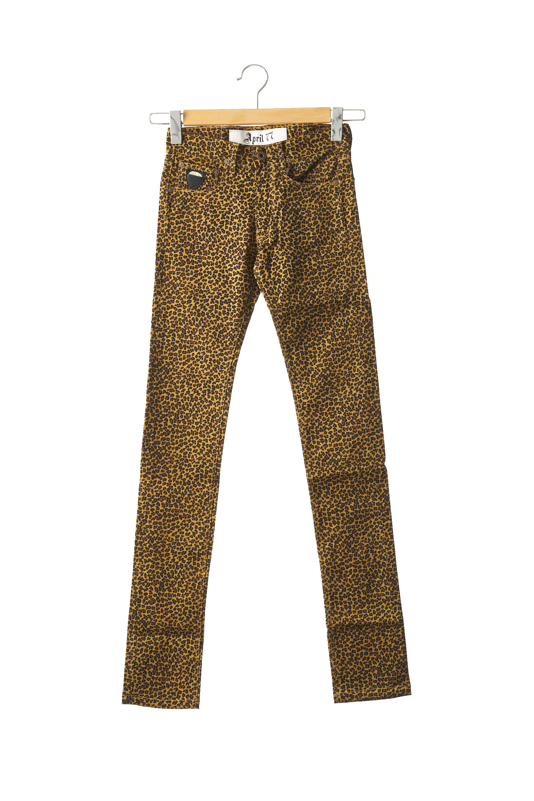 Pantalon lieknas normala dydis bežinis APRIL 77 moteris