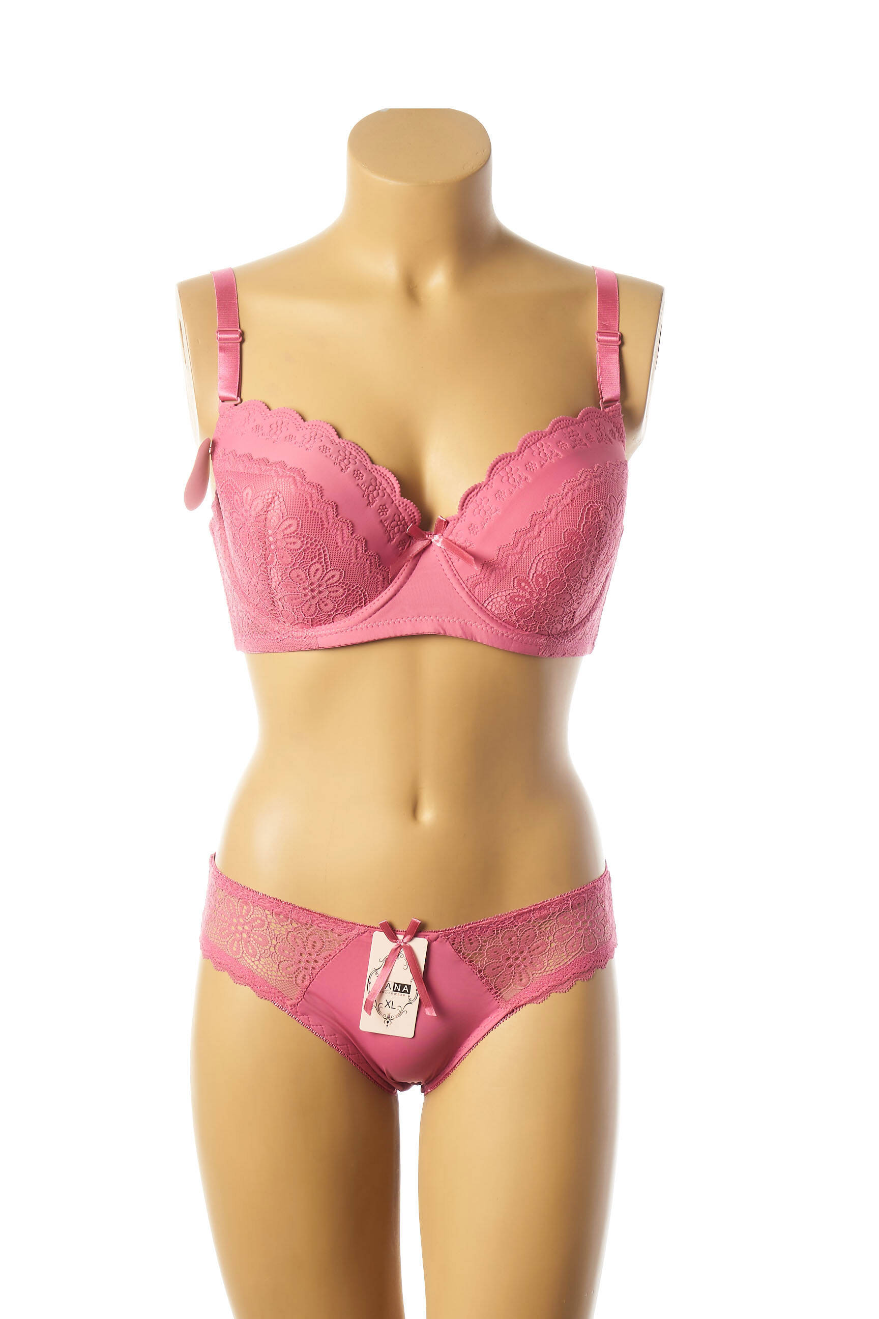 Lingerie rinkinys kelnaitės rožinė HANA moteris