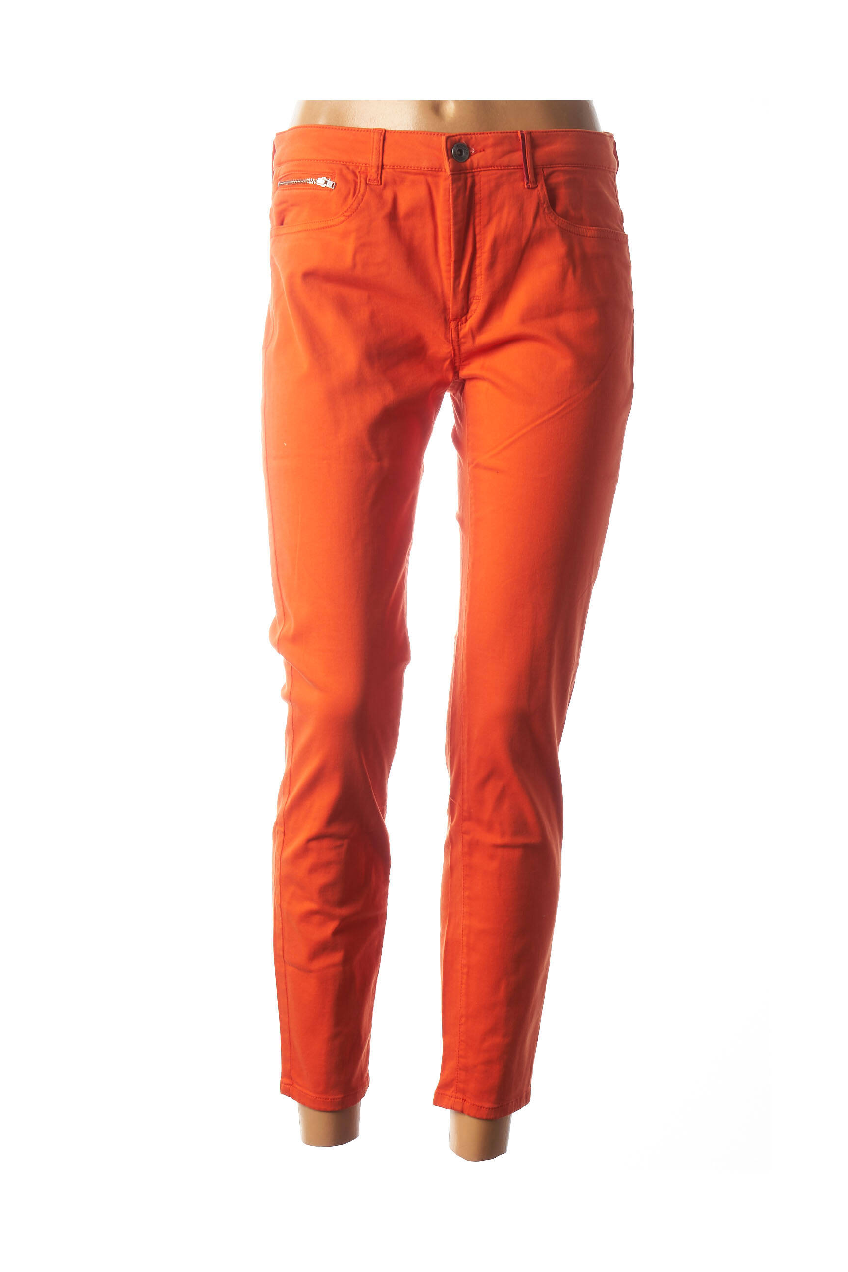 7/8 kelnės tamprumas maža dydžio oranžinė COUTURIST moteris