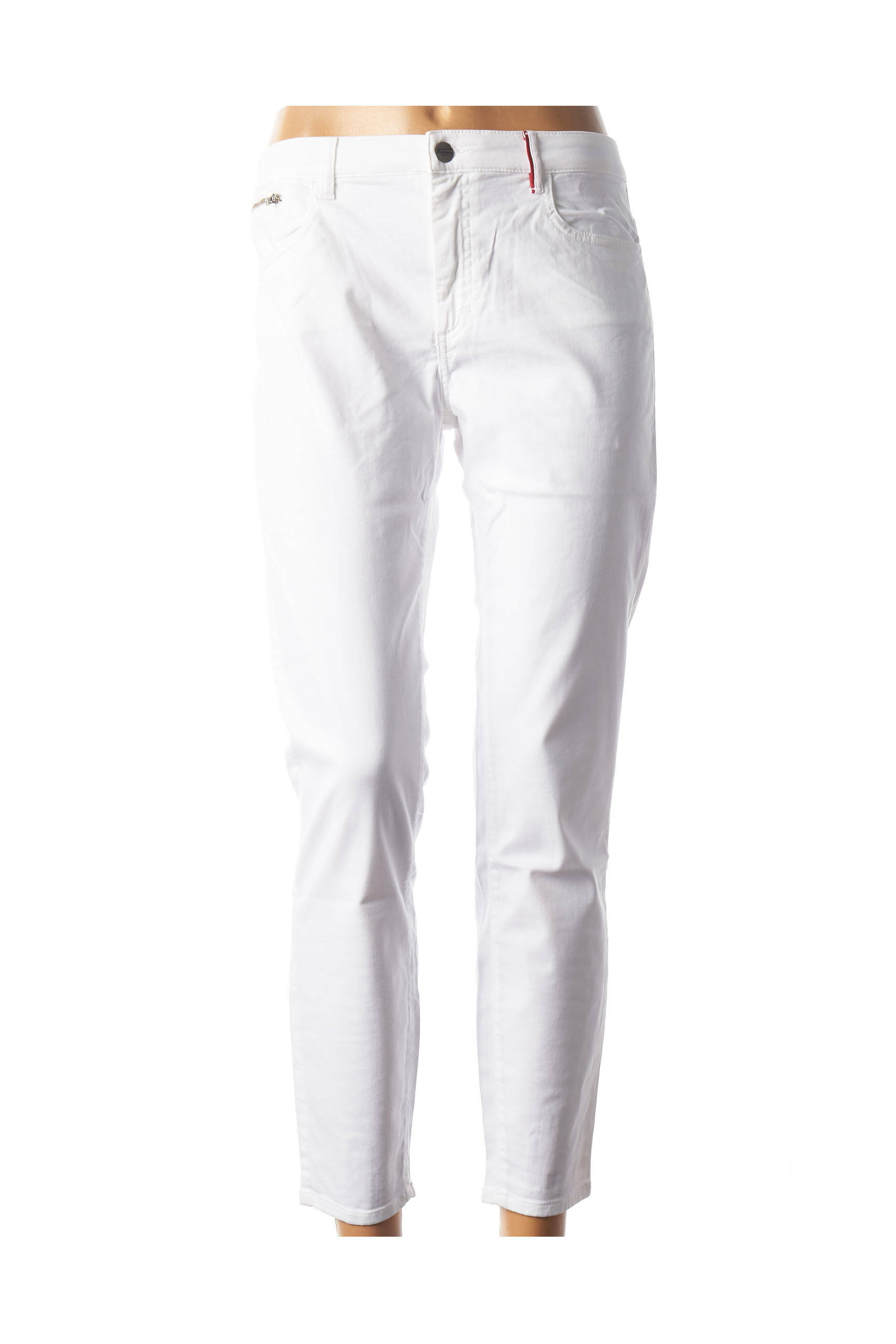 7/8 kelnės tamprumas maža dydžio baltas COUTURIST moteris