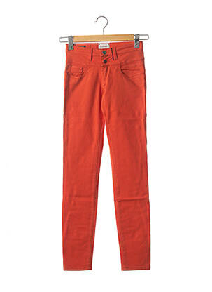 Lieknos kelnės tamprumas normala dydis oranžinė COUTURIST moteris