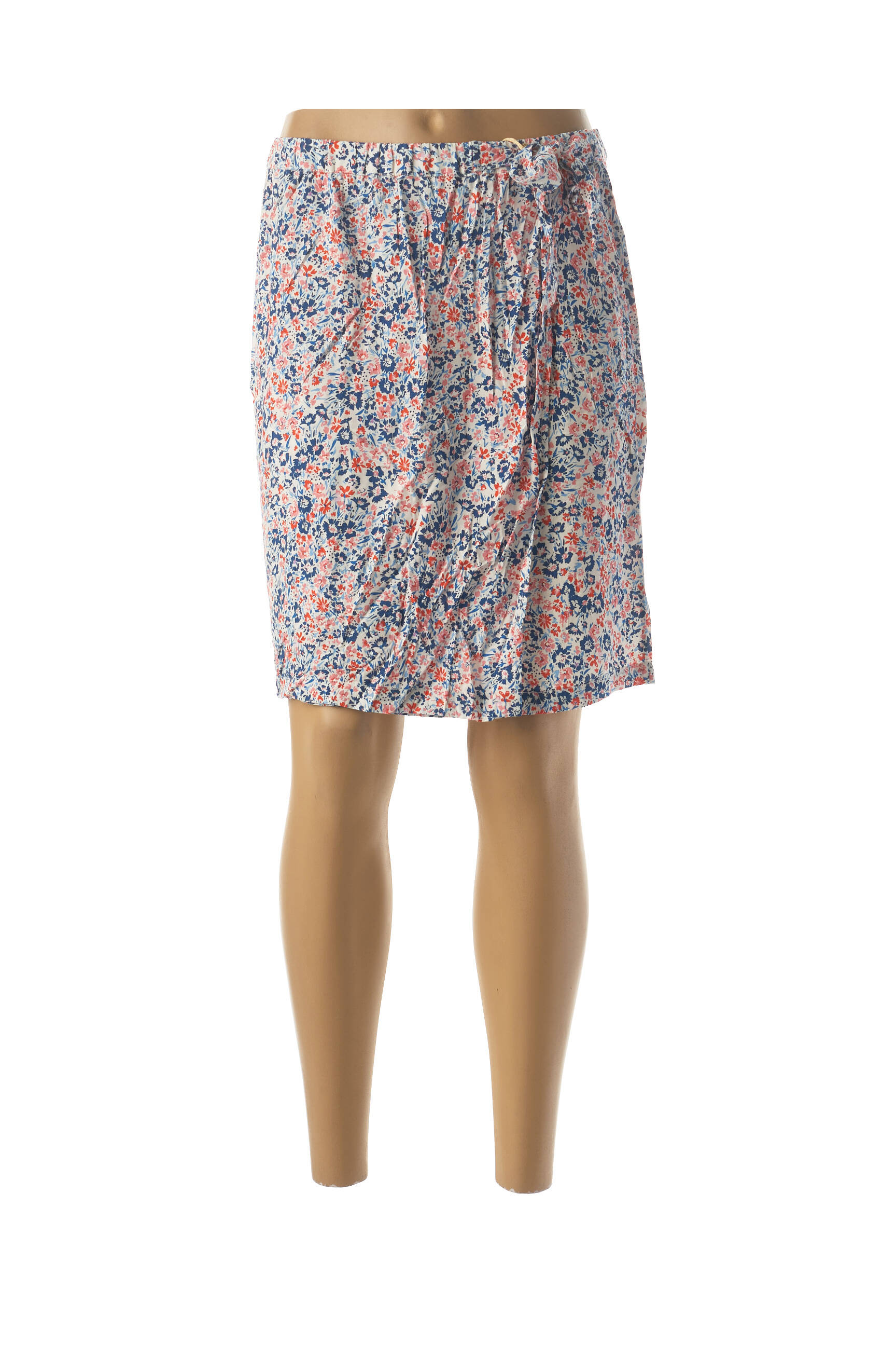 Pusilgis sijonas elastinė dydis mėlyna DENIM &DRESS moteris