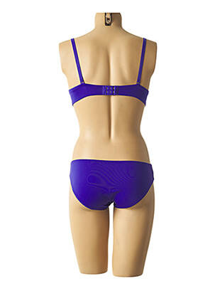 Lingerie rinkinys reguliuojamos elastinės petnešos mėlyna LUNNA moteris