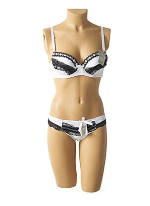 Lingerie rinkinys metalizuotas audinys pilka LUNNA moteris