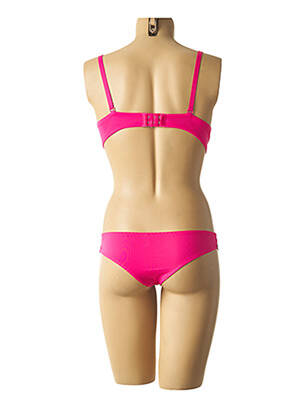 Lingerie rinkinys metalizuotas audinys rožinė LUNNA moteris
