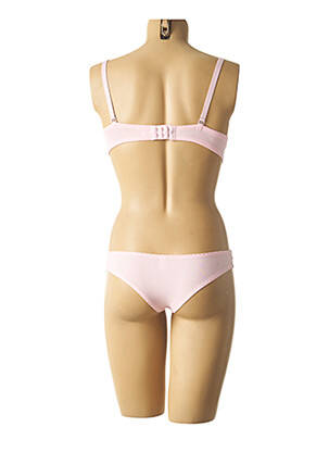 Lingerie rinkinys metalizuotas audinys rožinė LUNNA moteris