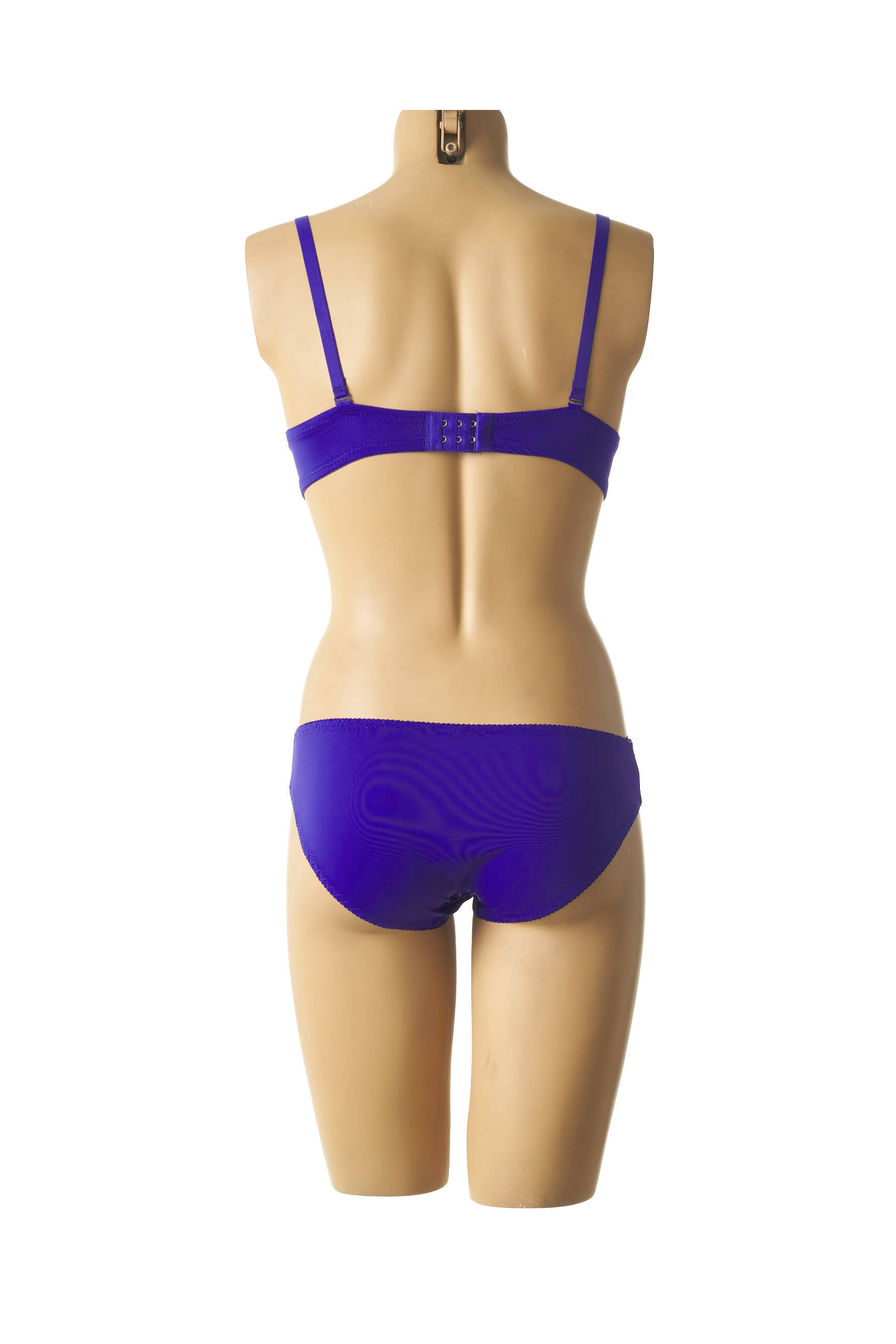 Lingerie rinkinys reguliuojamos elastinės petnešos mėlyna LUNNA moteris
