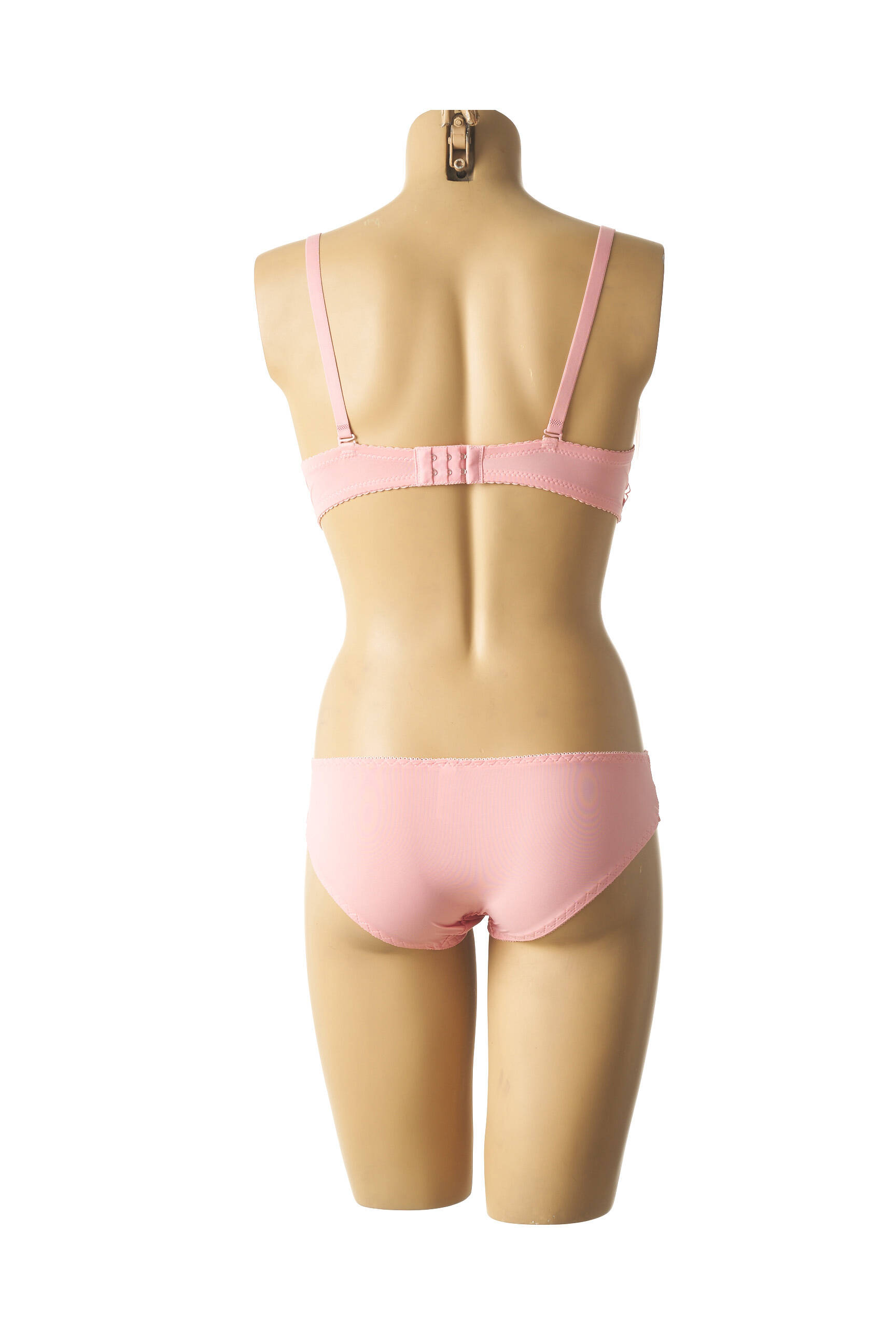 Lingerie rinkinys reguliuojamos elastinės petnešos rožinė HANA moteris