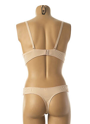 Lingerie rinkinys stringas bežinis HANA moteris