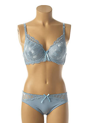 Lingerie rinkinys tanga mėlyna HANA moteris