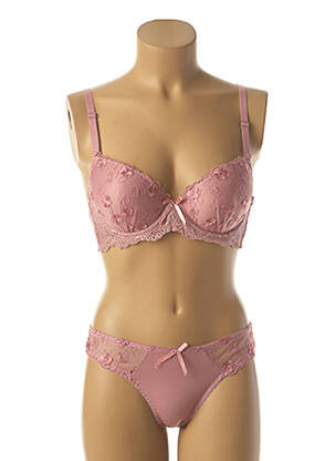 Lingerie rinkinys stringas rožinė HANA moteris