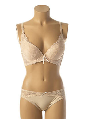 Lingerie rinkinys reguliuojamos elastinės petnešos kremas HANA moteris