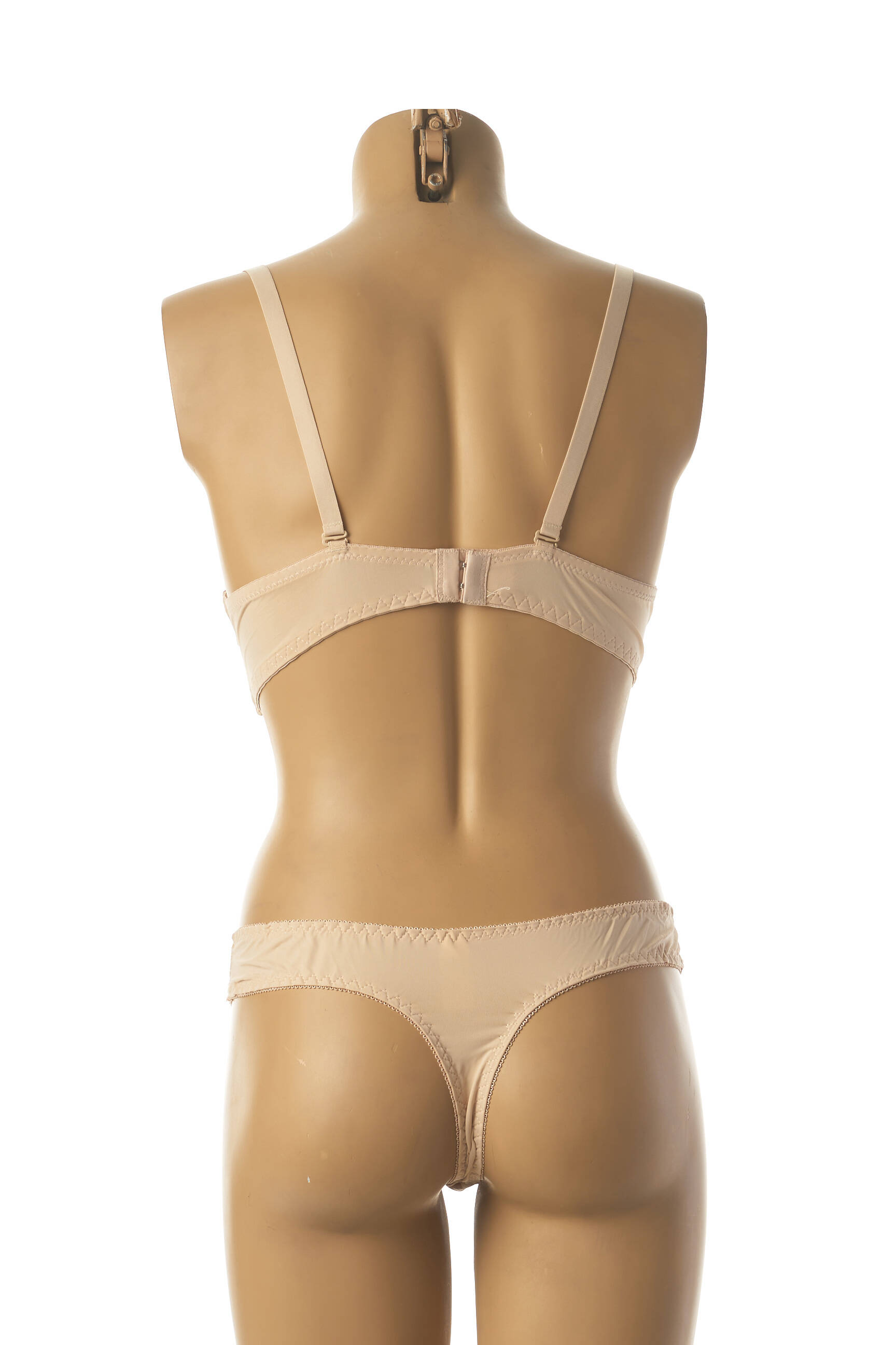 Lingerie rinkinys stringas bežinis HANA moteris