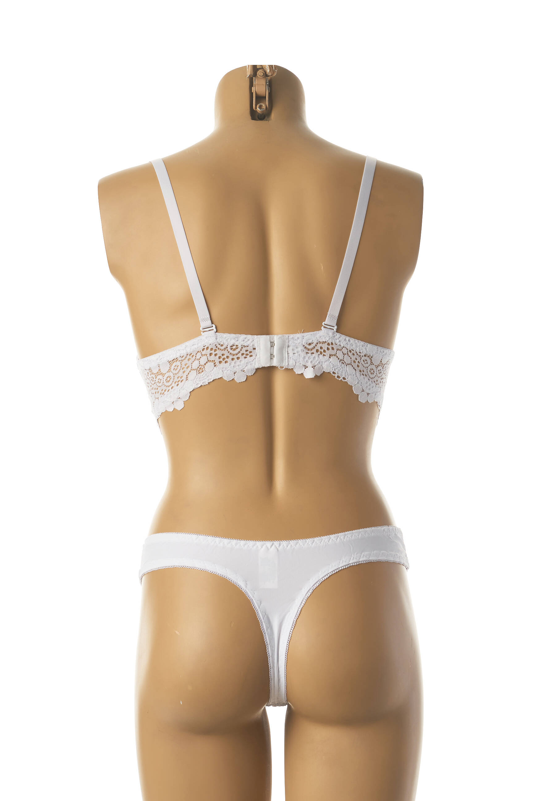 Lingerie rinkinys stringas baltas HANA moteris