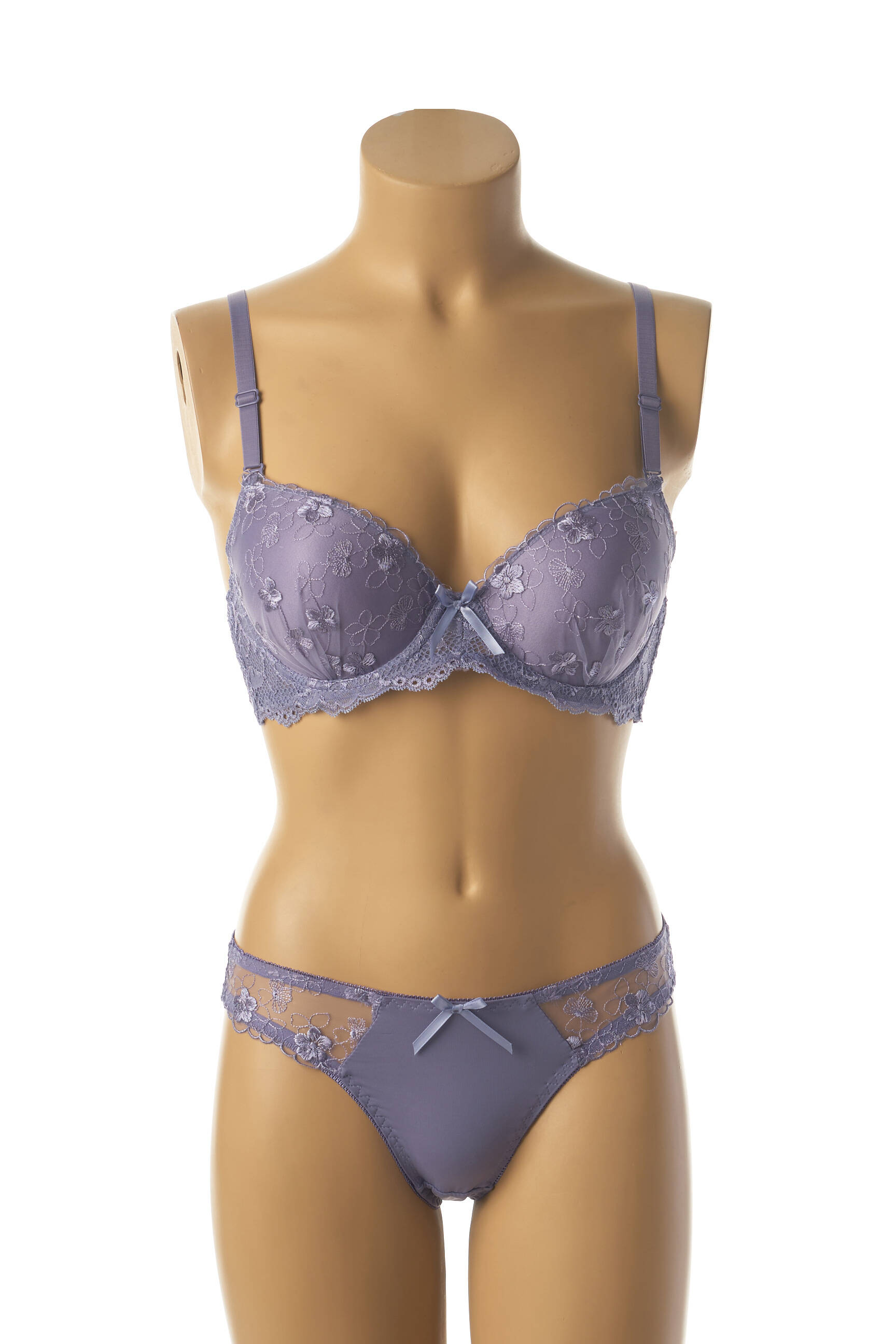 Lingerie rinkinys stringas violetinis HANA moteris