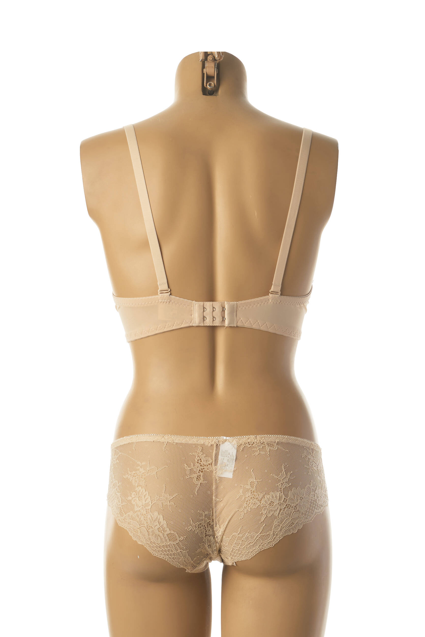 Lingerie rinkinys reguliuojamos elastinės petnešos kremas HANA moteris