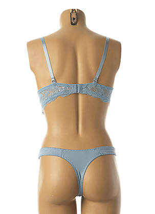 Lingerie rinkinys stringas mėlyna HANA moteris