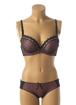 Lingerie rinkinys kelnaitės juodas HANA moteris