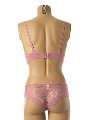 Lingerie rinkinys reguliuojamos elastinės petnešos rožinė HANA moteris