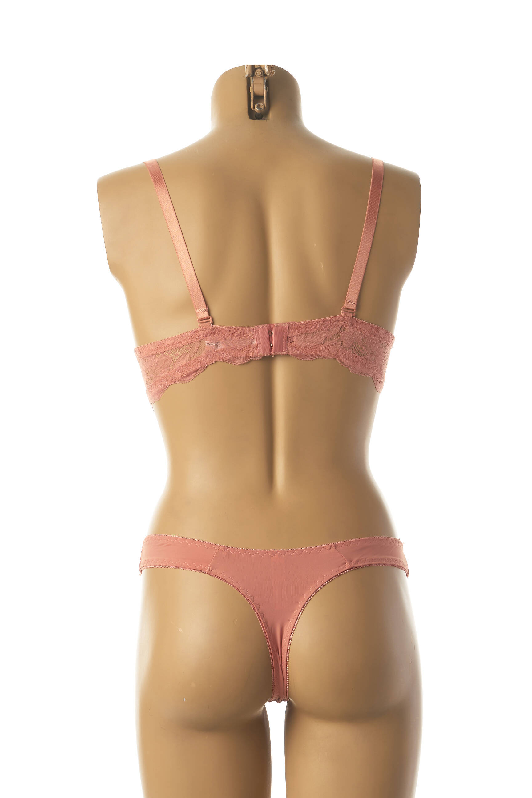 Lingerie rinkinys stringas oranžinė HANA moteris