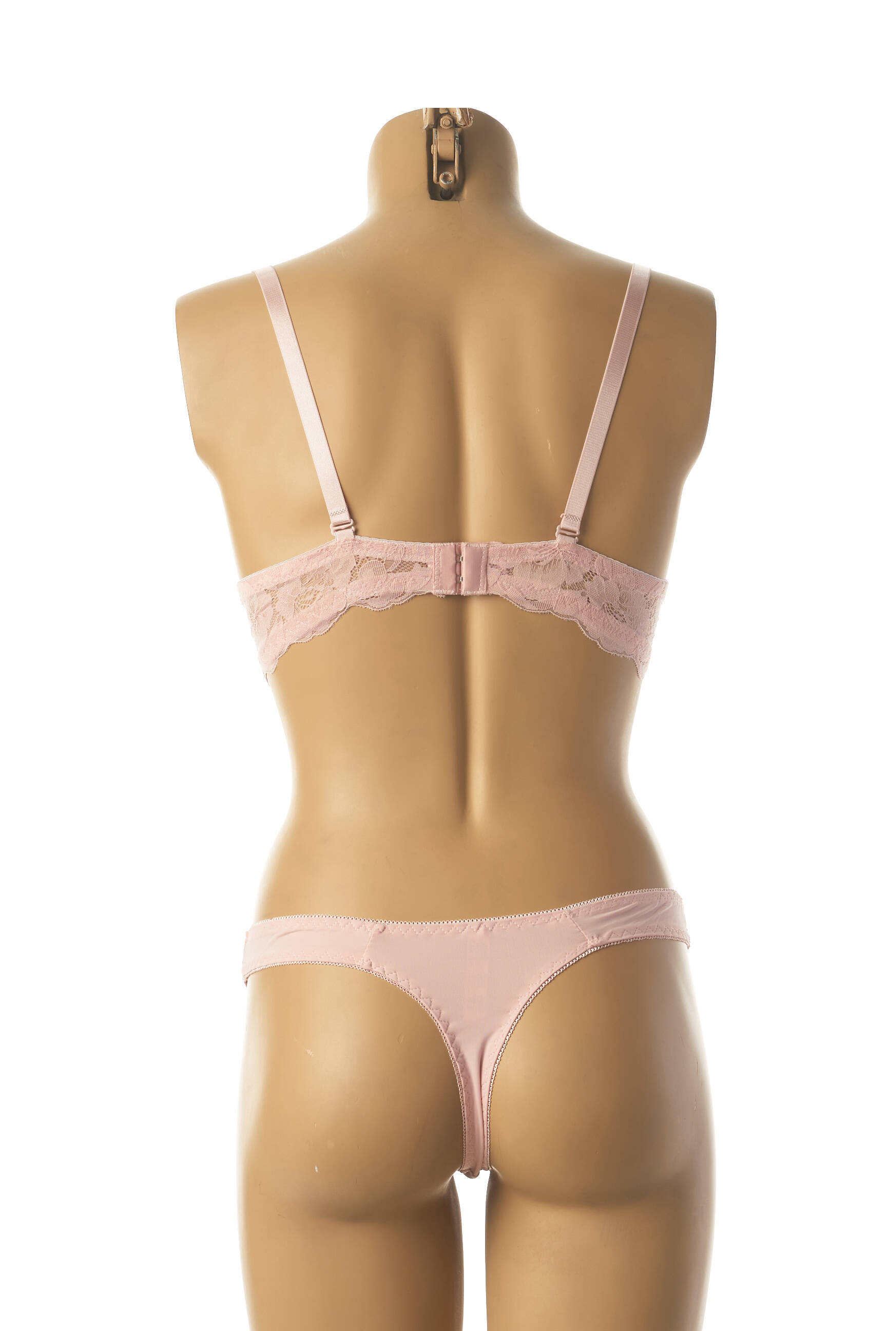 Lingerie rinkinys stringas rožinė HANA moteris
