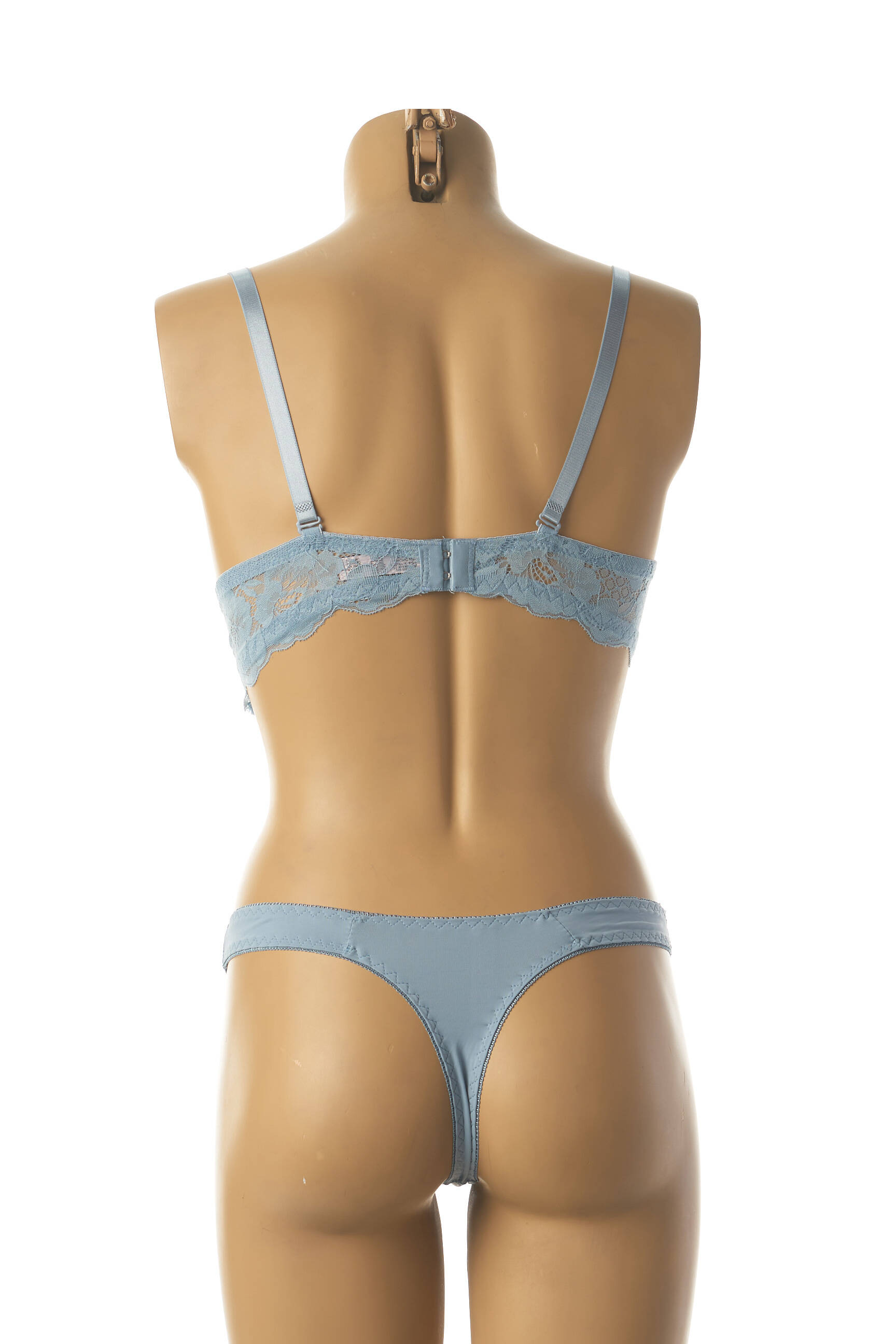 Lingerie rinkinys stringas mėlyna HANA moteris