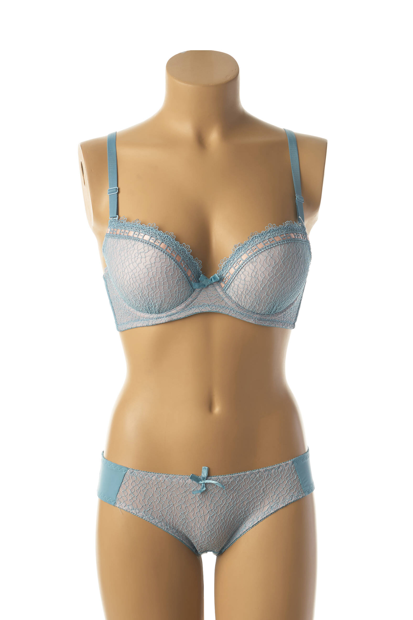 Lingerie rinkinys kelnaitės mėlyna HANA moteris