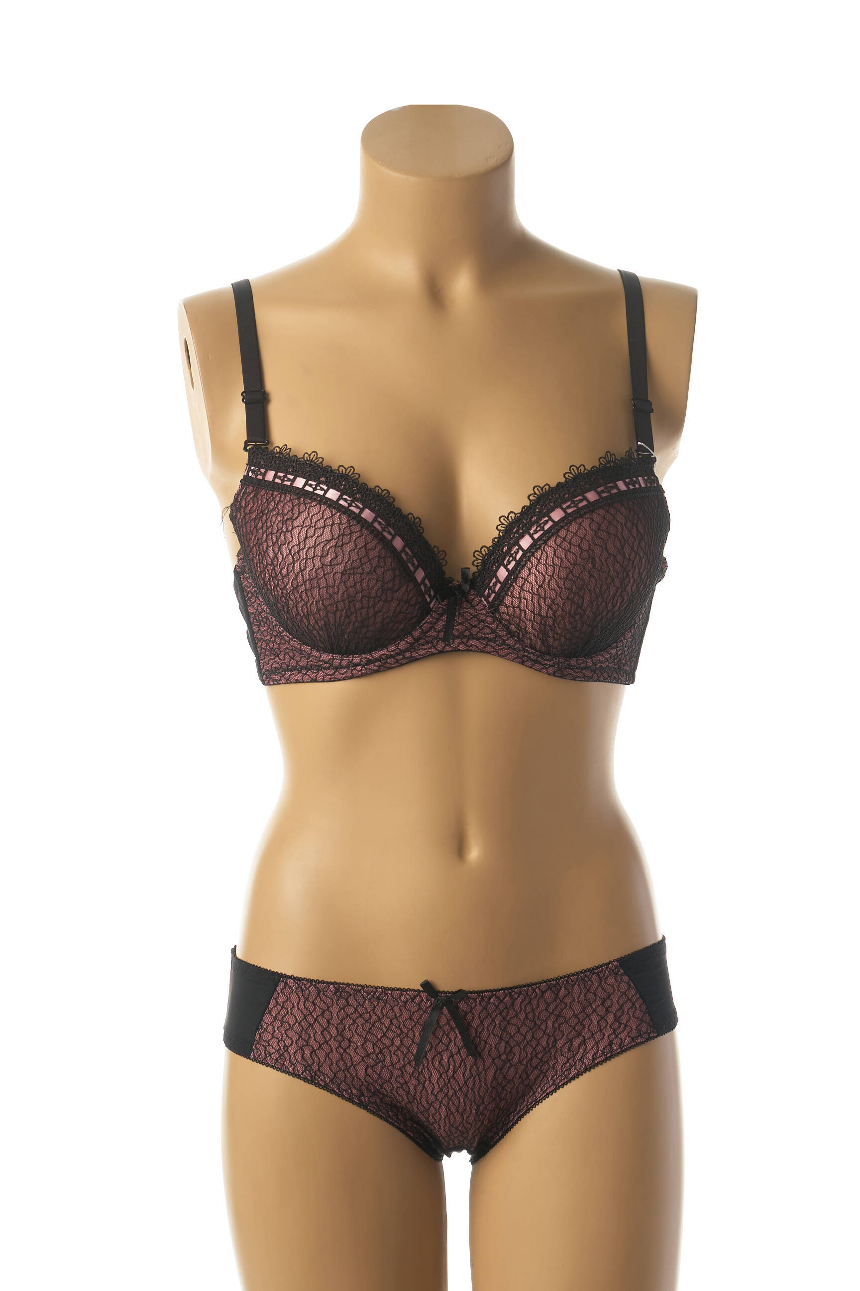 Lingerie rinkinys kelnaitės juodas HANA moteris