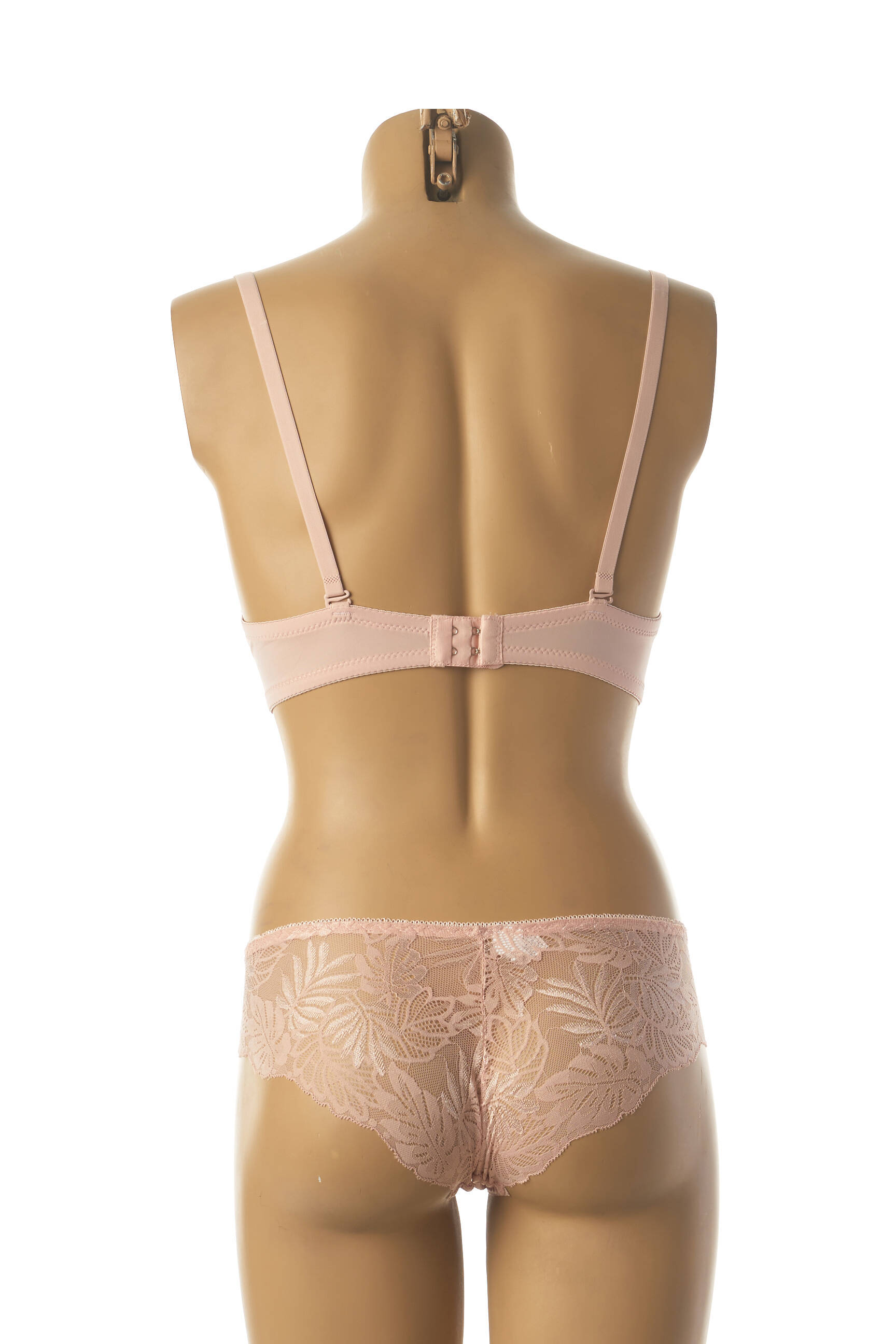 Lingerie rinkinys reguliuojamos elastinės petnešos rožinė HANA moteris