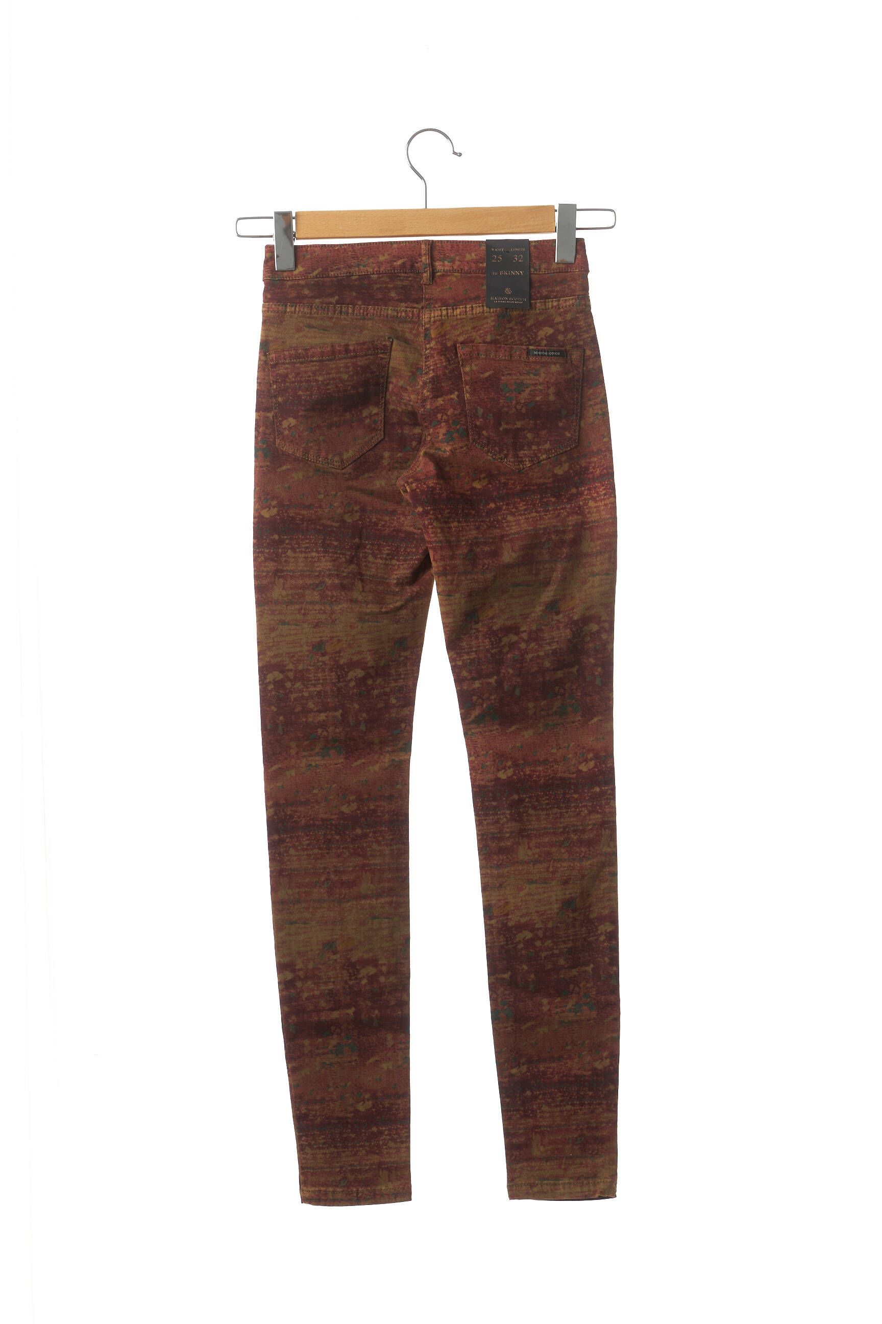 Lieknos kelnės maža dydžio maža dydžio raudona MAISON SCOTCH moteris