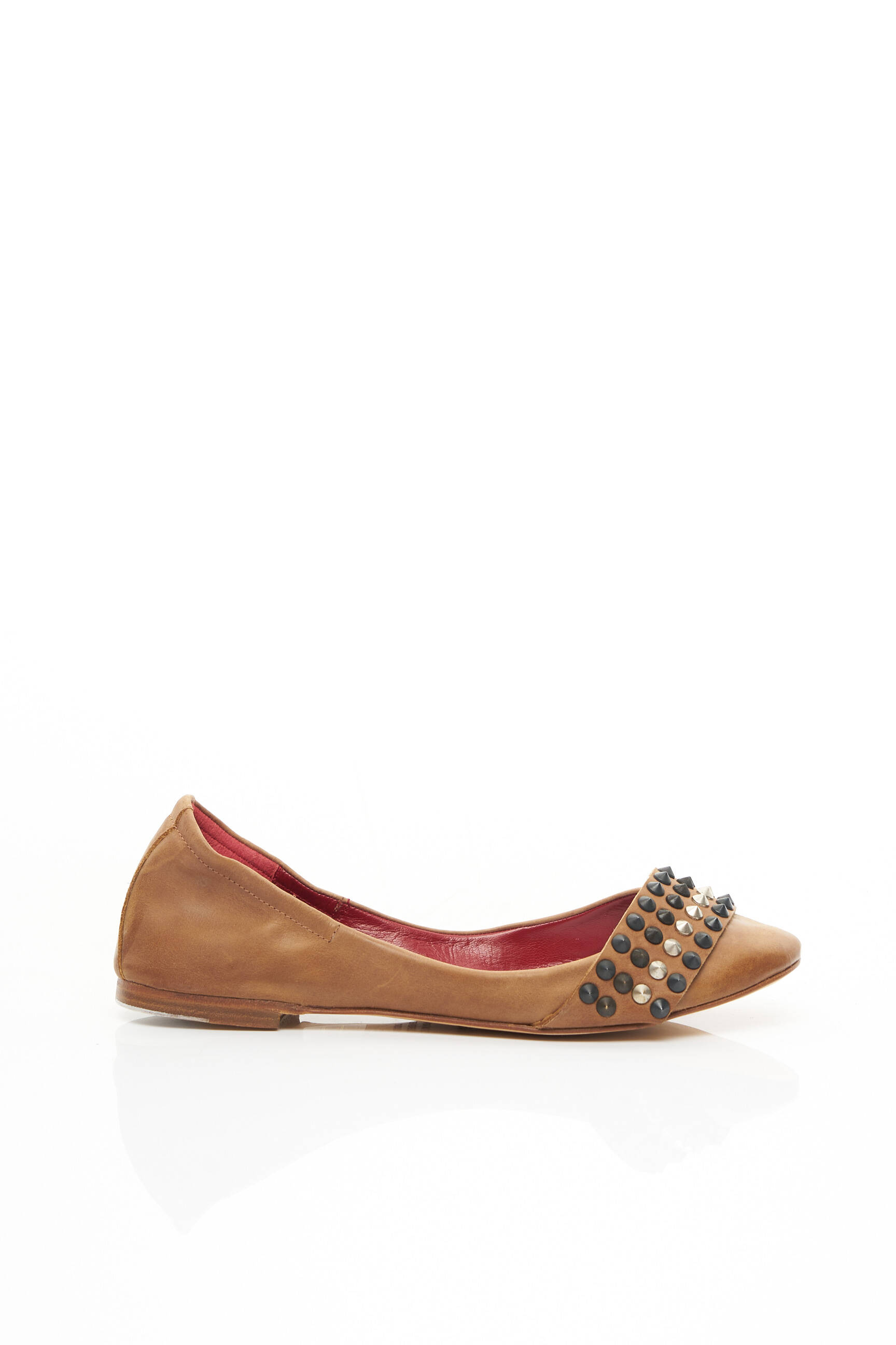 Balerinos plokščias kulnas iki 3 cm rudas ZADIG & VOLTAIRE moteris